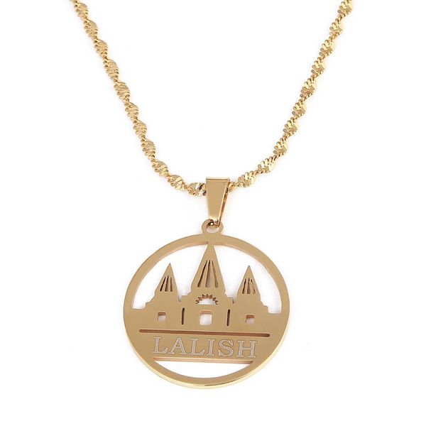 yutong stainless steel lalish pendant necklaces yezidi faith pilgrimage chain jewelry, Silver
yutong stainless steel lalish pendant necklaces yezidi faith pilgrimage chain jewelry, Silver