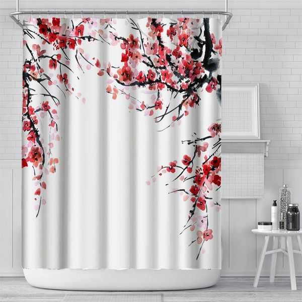 pink cherry blossom peach blossoms shower curtain white background girl bathroom waterproof polyester cloth screen with hook set curtains
pink cherry blossom peach blossoms shower curtain white background girl bathroom waterproof polyester cloth screen with hook set curtains