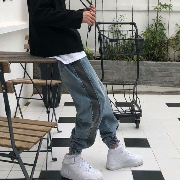 men's jeans men for denim pants hippie joggers sweatpants cotton baggy casual spring autumn japanese cowboy streetwear hip hop, Blue
men's jeans men for denim pants hippie joggers sweatpants cotton baggy casual spring autumn japanese cowboy streetwear hip hop, Blue