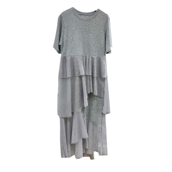 korean fashion mesh patchwork woman dress summer short sleeve vestidos mujer simple o-neck t-shirt dresses for women 210514, Black;gray
korean fashion mesh patchwork woman dress summer short sleeve vestidos mujer simple o-neck t-shirt dresses for women 210514, Black;gray