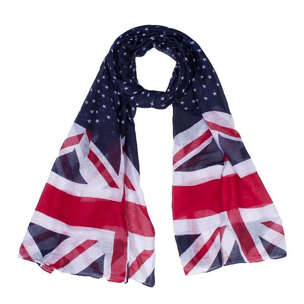 scarves lightweight women small scarf england flag & stars print polyester soft thin winter, Blue;gray
scarves lightweight women small scarf england flag & stars print polyester soft thin winter, Blue;gray