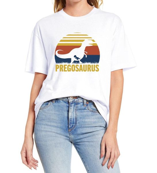 women's t-shirt pregnancy announcement pregosaurus shirt preggers gift tee funny cotton, White
women's t-shirt pregnancy announcement pregosaurus shirt preggers gift tee funny cotton, White