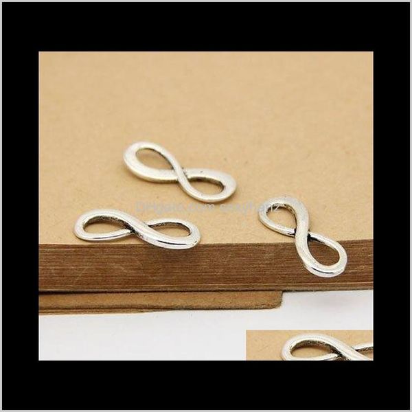findings & components drop delivery 2021 50pcs/lot digital 8 infinity sign charm jewelry connectors pendants 8*2m antique sier bracelet abpg, Silver
findings & components drop delivery 2021 50pcs/lot digital 8 infinity sign charm jewelry connectors pendants 8*2m antique sier bracelet abpg, Silver