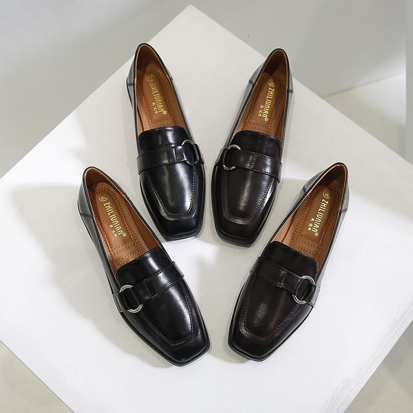 dress shoes british leather woman metal buckle band oxford square toe mules women rubber derby size43 dzkv, Black
dress shoes british leather woman metal buckle band oxford square toe mules women rubber derby size43 dzkv, Black