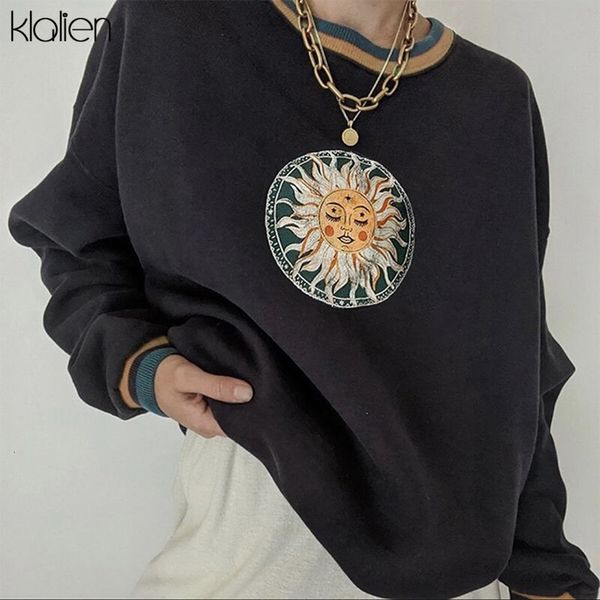 hoodie spring autumn fashion print sun cute women hoodie 2021 new casual street long sleeve loose wild basic sweatshirt ladies, Black
hoodie spring autumn fashion print sun cute women hoodie 2021 new casual street long sleeve loose wild basic sweatshirt ladies, Black