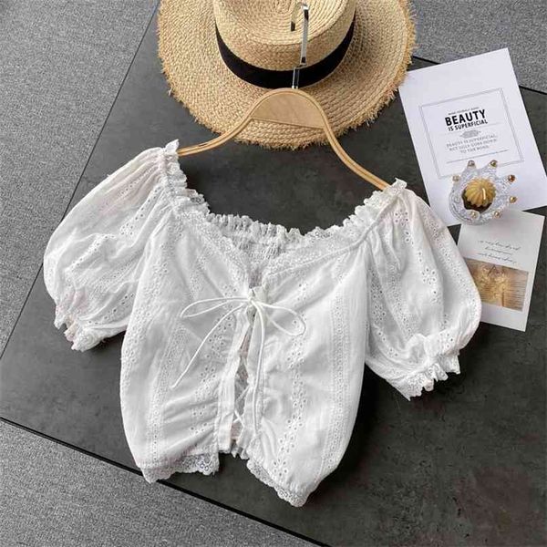 summer women fashion slim sweet wood ear short sleeve white blouse v neck shirts s055 210527
summer women fashion slim sweet wood ear short sleeve white blouse v neck shirts s055 210527