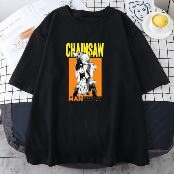women's t-shirt anime dos desenhos animados motosserra impressão t camisa mulher casual o pescoço tshirt manga curta oversized roupas f, White
women's t-shirt anime dos desenhos animados motosserra impressão t camisa mulher casual o pescoço tshirt manga curta oversized roupas f, White