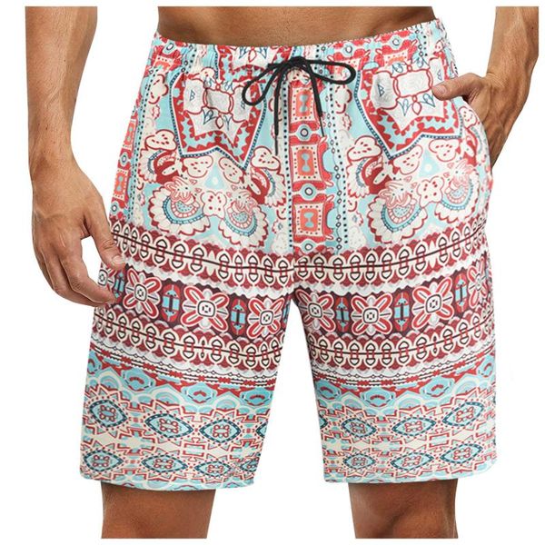 men's shorts summer swimwear 2021 casual drawstring vintage floral print trunks beach swim trousers board, White;black
men's shorts summer swimwear 2021 casual drawstring vintage floral print trunks beach swim trousers board, White;black