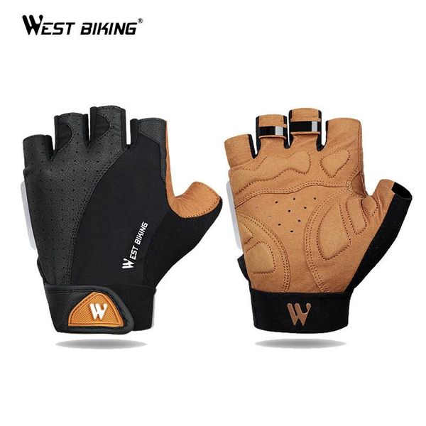 cycling gloves west biking summer sports anti-sweat bicycle for men women anti-slip breathable half finger bike, Black
cycling gloves west biking summer sports anti-sweat bicycle for men women anti-slip breathable half finger bike, Black