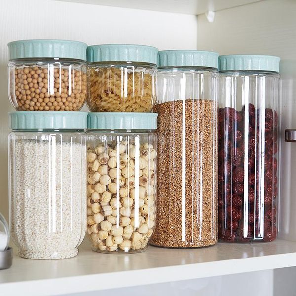 storage bottles & jars plastic household grains box jar kitchen transparent sealed food milk powder bottle
storage bottles & jars plastic household grains box jar kitchen transparent sealed food milk powder bottle