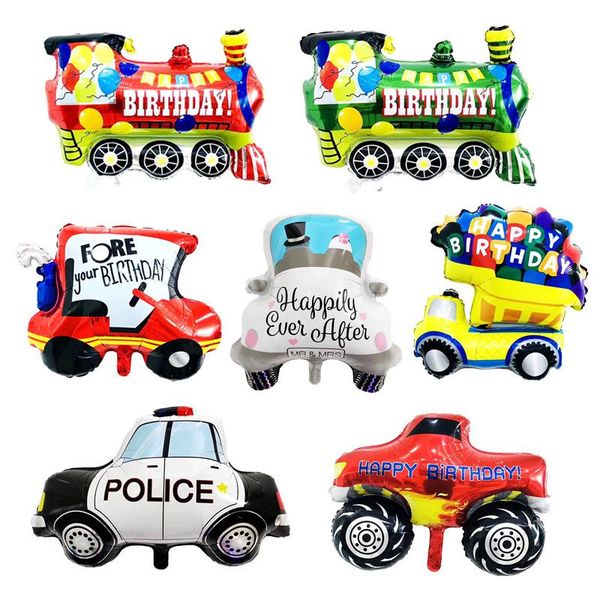 party decoration 1pc large transportation car aluminum foil balloon children birthday toy train wedding balloons baby show
party decoration 1pc large transportation car aluminum foil balloon children birthday toy train wedding balloons baby show