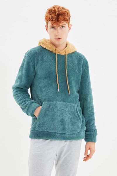 men's hoodies & sweatshirts trendyol men 's regular fit sweatshirt tmnaw22sw0388, Black
men's hoodies & sweatshirts trendyol men 's regular fit sweatshirt tmnaw22sw0388, Black