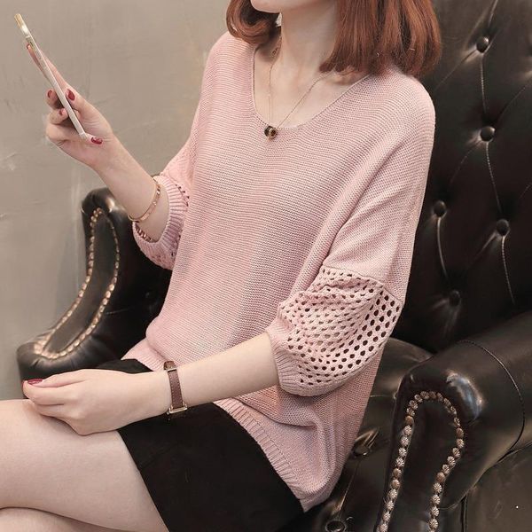 solid swearter and pullover antumn womens sweaters christmas half sleeve knit skinny slim o neck casual, White;black
solid swearter and pullover antumn womens sweaters christmas half sleeve knit skinny slim o neck casual, White;black