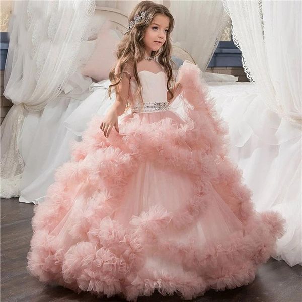 girl's dresses flower girl for weddings o neck short sleeves kids party communion gowns crystal ruched princess dress, Red;yellow
girl's dresses flower girl for weddings o neck short sleeves kids party communion gowns crystal ruched princess dress, Red;yellow