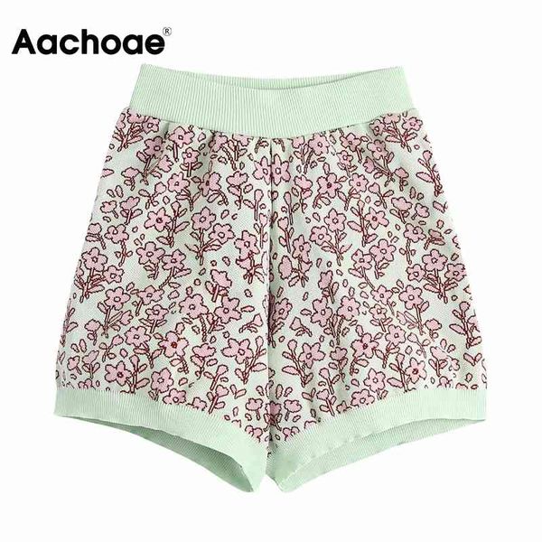 aachoae women casual floral print knitted shorts female vintage high waist shorts summer chic short femme 210413, White;black
aachoae women casual floral print knitted shorts female vintage high waist shorts summer chic short femme 210413, White;black