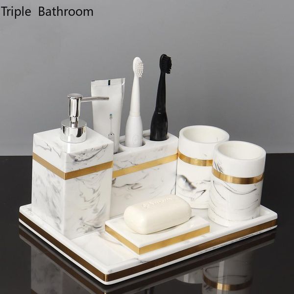 bath accessory set nordic phnom penh six piece resin lotion bottle toothbrush holder couples mouth cup soap dish tray bathroom wash
bath accessory set nordic phnom penh six piece resin lotion bottle toothbrush holder couples mouth cup soap dish tray bathroom wash