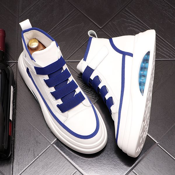 fashion designer men high-cushion platform shoes causal flats moccasins punk rock walking sneakers non-slip tennis wedding dress loafers x18, Black
fashion designer men high-cushion platform shoes causal flats moccasins punk rock walking sneakers non-slip tennis wedding dress loafers x18, Black
