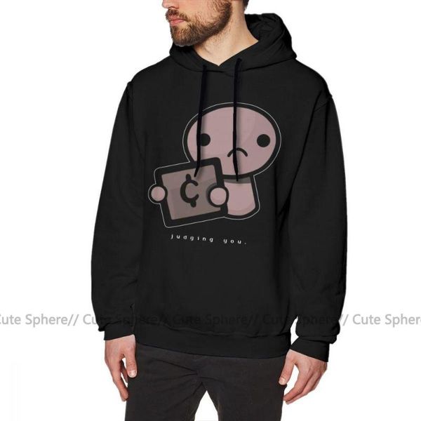 men's hoodies & sweatshirts the binding of isaac hoodie judging you dark background long length fashion pullover outdoor grey male, Black
men's hoodies & sweatshirts the binding of isaac hoodie judging you dark background long length fashion pullover outdoor grey male, Black
