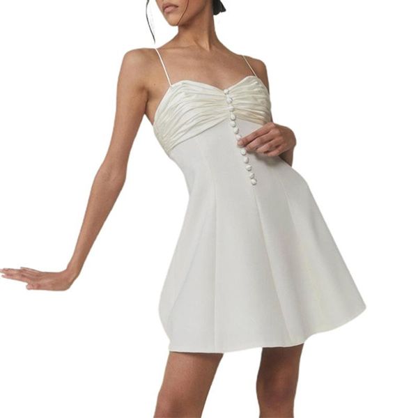 casual dresses female formal dress, summer solid color sleeveless spaghetti strap for ladies, black/white, s//l, Black;gray
casual dresses female formal dress, summer solid color sleeveless spaghetti strap for ladies, black/white, s//l, Black;gray