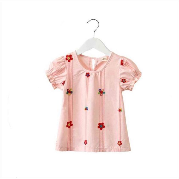 vidmid girls summer short sleeve t shirt baby cotton floral childrens korean children tees p853, Blue
vidmid girls summer short sleeve t shirt baby cotton floral childrens korean children tees p853, Blue