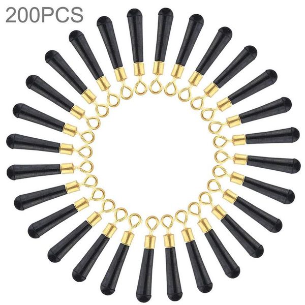 200pcs rubber fishing bobber ser rolling copper head drift float connector tackle (size: s, m , l) accessories
200pcs rubber fishing bobber ser rolling copper head drift float connector tackle (size: s, m , l) accessories