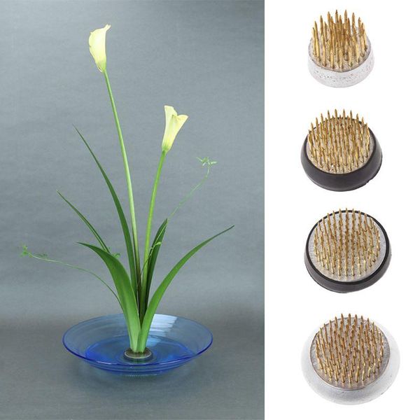 party decoration round ikebana kenzan flower frog with rubber gasket art fixed arranging tools k1mf
party decoration round ikebana kenzan flower frog with rubber gasket art fixed arranging tools k1mf