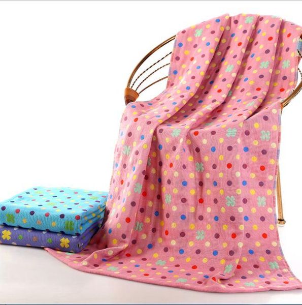 towel 70*140cm 3-layers pure cotton double-sided jacquard clover gauze bath towel, water absorption soft beach
towel 70*140cm 3-layers pure cotton double-sided jacquard clover gauze bath towel, water absorption soft beach