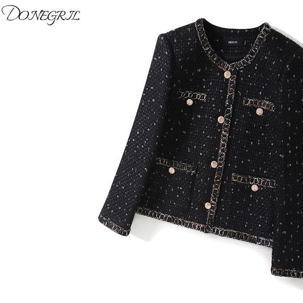 women's jackets womens black tweed plaid coats autumn small fragrance long sleeve elegant tassel open stitch outerwear, Black;brown
women's jackets womens black tweed plaid coats autumn small fragrance long sleeve elegant tassel open stitch outerwear, Black;brown