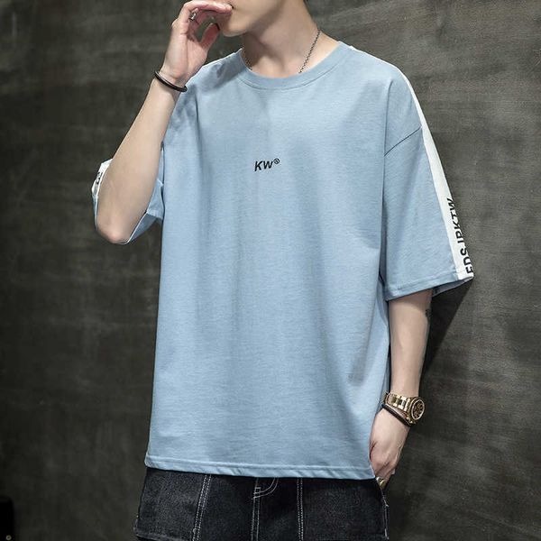 youth street summer tide loose 5-sleeve spaper style men's short sleeve t-shirt brand t-shirt cotton, White;black
youth street summer tide loose 5-sleeve spaper style men's short sleeve t-shirt brand t-shirt cotton, White;black