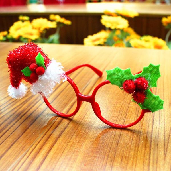 party decoration christmas ornaments creative items glasses frame diy year xmas gift for kids
party decoration christmas ornaments creative items glasses frame diy year xmas gift for kids
