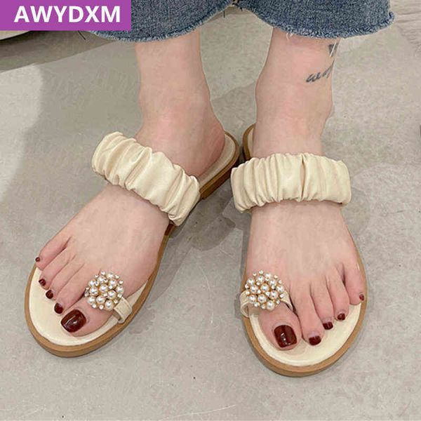 luxury flats pearl slippers summer clip toe women sandals 2022 new woman shoes flip flops designer party dress beach lady slides y220221, Black
luxury flats pearl slippers summer clip toe women sandals 2022 new woman shoes flip flops designer party dress beach lady slides y220221, Black