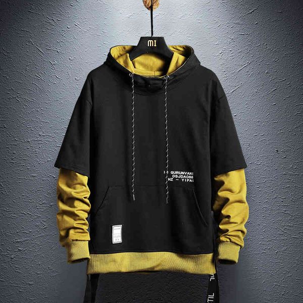 hoodie sweatshirt mens hip hop pullover hoodi streetwear casual fashion cloth colorblock hoodie cotton, Black
hoodie sweatshirt mens hip hop pullover hoodi streetwear casual fashion cloth colorblock hoodie cotton, Black