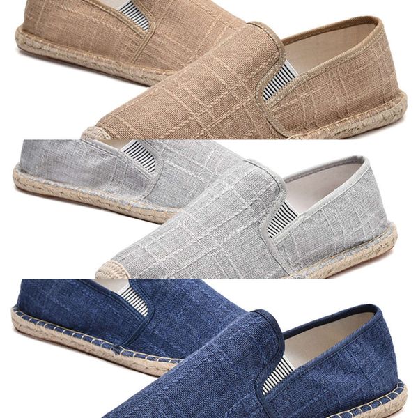 Casual shoes Linen handmade straw fisherman's casual large size summer breathable men's old Beijing cloth PYAY 82T2 JHU3, 1806 khaki
Casual shoes Linen handmade straw fisherman's casual large size summer breathable men's old Beijing cloth PYAY 82T2 JHU3, 1806 khaki