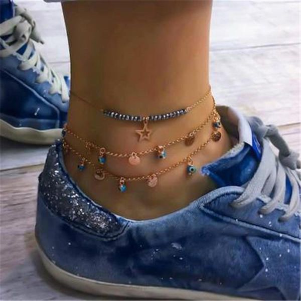 bohemian retro fashion anklet personality stars blue eyes adjustable charm chain ladies charming jewelry gift accessories anklets, Red;blue
bohemian retro fashion anklet personality stars blue eyes adjustable charm chain ladies charming jewelry gift accessories anklets, Red;blue