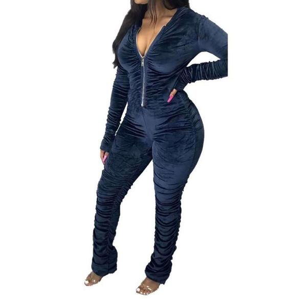 women's jumpsuits & rompers autumn and winter korean velvet pleated jumpsuit long sleeved hooded zipper casual fashion warmth female, Black;white
women's jumpsuits & rompers autumn and winter korean velvet pleated jumpsuit long sleeved hooded zipper casual fashion warmth female, Black;white