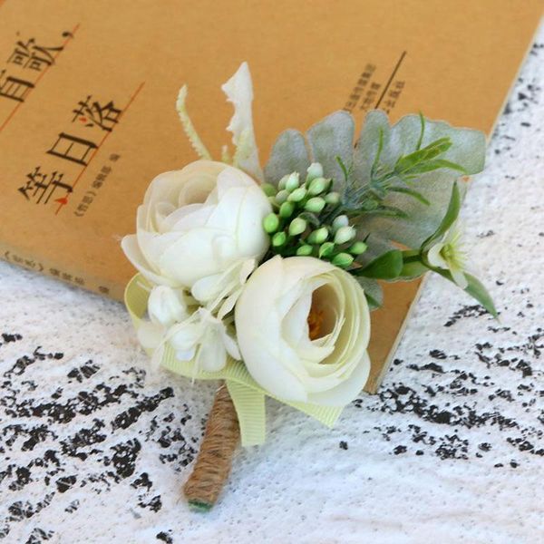 10cm *12cm white rose bridegroom corsage brooch with ribbon for wedding party men groom boutonniere suit decorative flowers & wreaths
10cm *12cm white rose bridegroom corsage brooch with ribbon for wedding party men groom boutonniere suit decorative flowers & wreaths