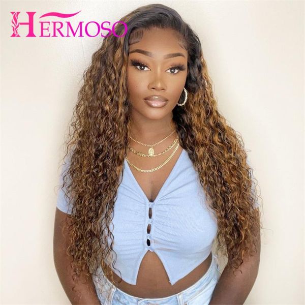 lace wigs 4/27 colored highlight honey blonde frontal 180% water wave wig pre plucked brazilian human hair for women, Black;brown
lace wigs 4/27 colored highlight honey blonde frontal 180% water wave wig pre plucked brazilian human hair for women, Black;brown