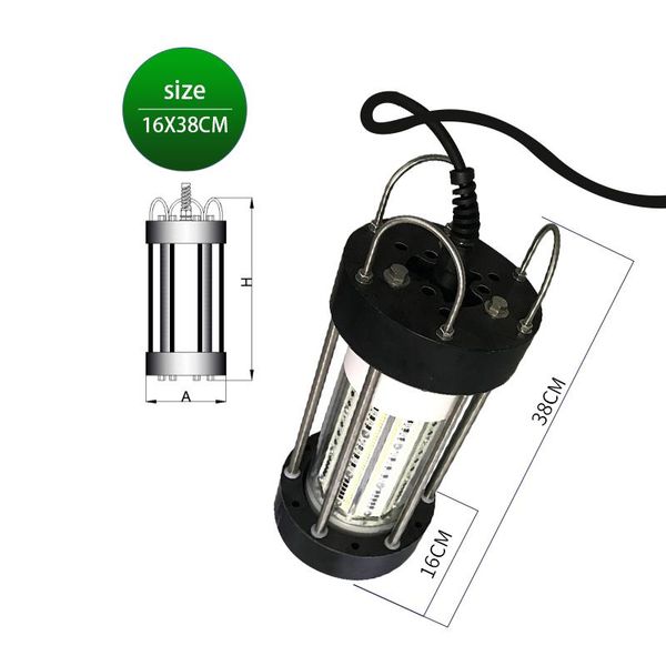 fish finder 500w marine fishing light boat deep-sea lighting set ocean lure