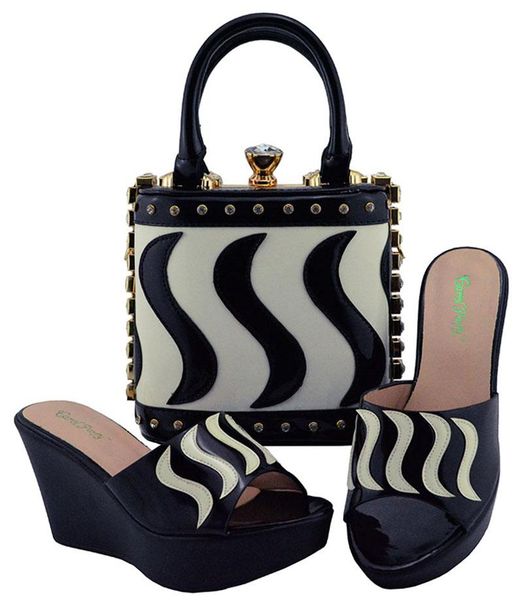 arrival women italian african party pumps shoes and bag set sets 2021 bags to md005 dress, Black
arrival women italian african party pumps shoes and bag set sets 2021 bags to md005 dress, Black