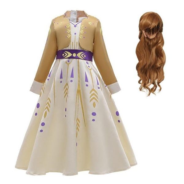 new little anna dress up for girl long sleeve false two pieces snow queen fancy costume halloween pageant party clothes 3-12t, Red;yellow
new little anna dress up for girl long sleeve false two pieces snow queen fancy costume halloween pageant party clothes 3-12t, Red;yellow