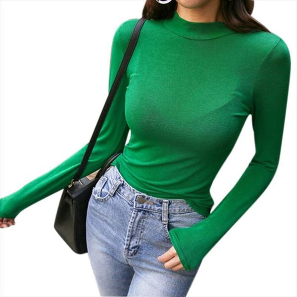 thin see through slim women plain cotton elastic basic shirts female korean style, White
thin see through slim women plain cotton elastic basic shirts female korean style, White