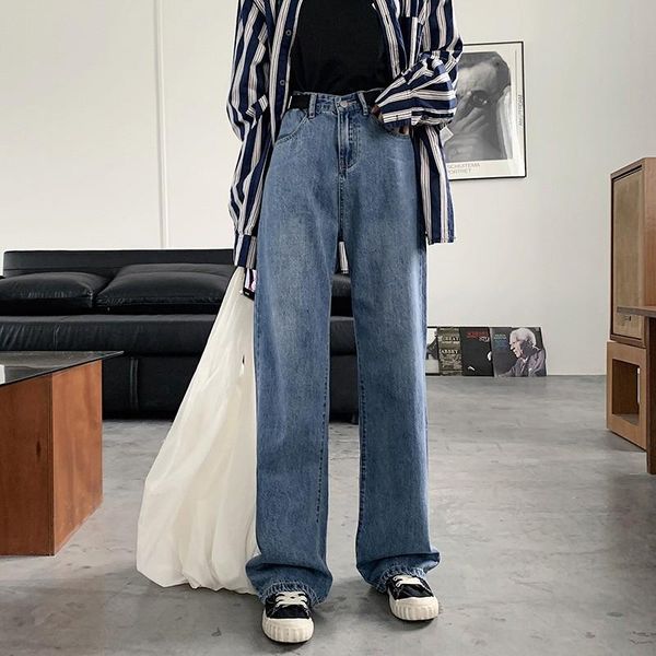 women's jeans guuzyuviz vintage blue mom loose high waist straight women light wide leg pants rugged denim korean
women's jeans guuzyuviz vintage blue mom loose high waist straight women light wide leg pants rugged denim korean