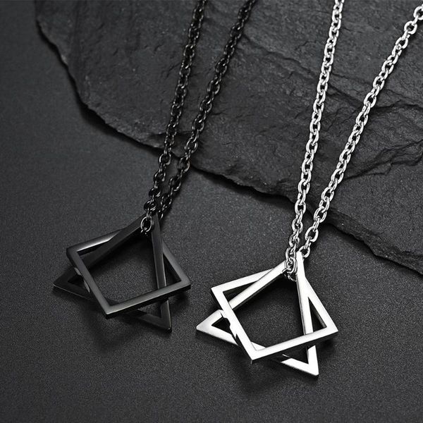 chains creative geometric square combination men's necklace cold wind ins hip hop net red tide men and women couple pendant wholesale, Silver
chains creative geometric square combination men's necklace cold wind ins hip hop net red tide men and women couple pendant wholesale, Silver