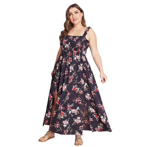 plus size summer printing suspend casual loose vacation dressed up as fine women's beach dress wl147, Black;gray
plus size summer printing suspend casual loose vacation dressed up as fine women's beach dress wl147, Black;gray