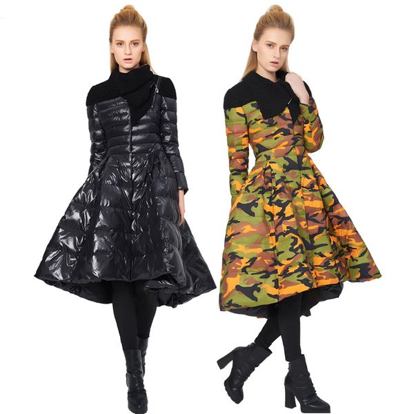 high-end design down new creative designs fashion aristocratic temperament coat stand downs jacket in europe, Black
high-end design down new creative designs fashion aristocratic temperament coat stand downs jacket in europe, Black