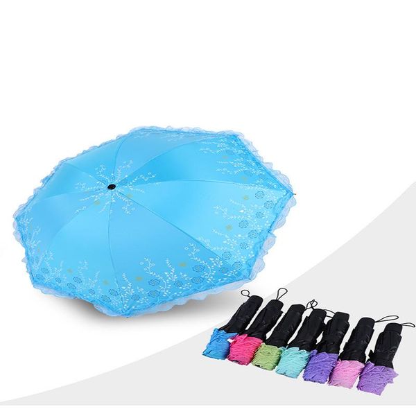 umbrellas creative three-fold umbrella ladies lace edge 8 bones sunny and rainy dual-use
umbrellas creative three-fold umbrella ladies lace edge 8 bones sunny and rainy dual-use
