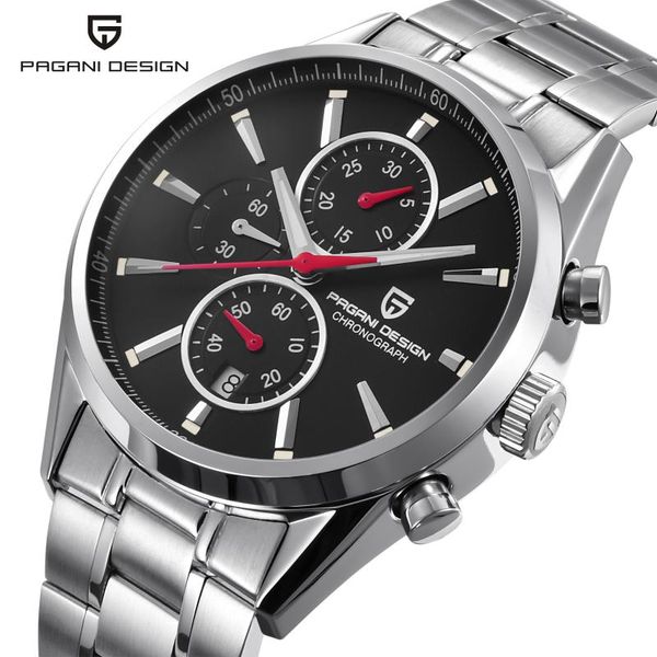 wristwatches pagani design men fashion chronograph quartz watch sport business watches stainless steel luxyry saat, Slivery;brown
wristwatches pagani design men fashion chronograph quartz watch sport business watches stainless steel luxyry saat, Slivery;brown