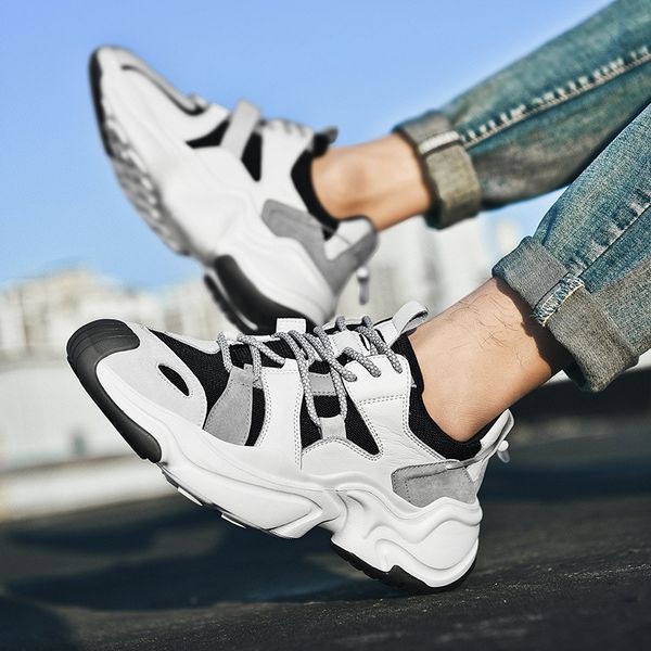 464748 size 2020 summer new dad shoes mens casual korean style outdoor all-matching platform sports fashion shoes mens running shoes, Black;white
464748 size 2020 summer new dad shoes mens casual korean style outdoor all-matching platform sports fashion shoes mens running shoes, Black;white