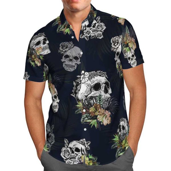 men's casual shirts black skull 3d printd summer breathable beach hawaiian shirt short-sleeved streetwear oversized 5xl harajuku, White;black
men's casual shirts black skull 3d printd summer breathable beach hawaiian shirt short-sleeved streetwear oversized 5xl harajuku, White;black