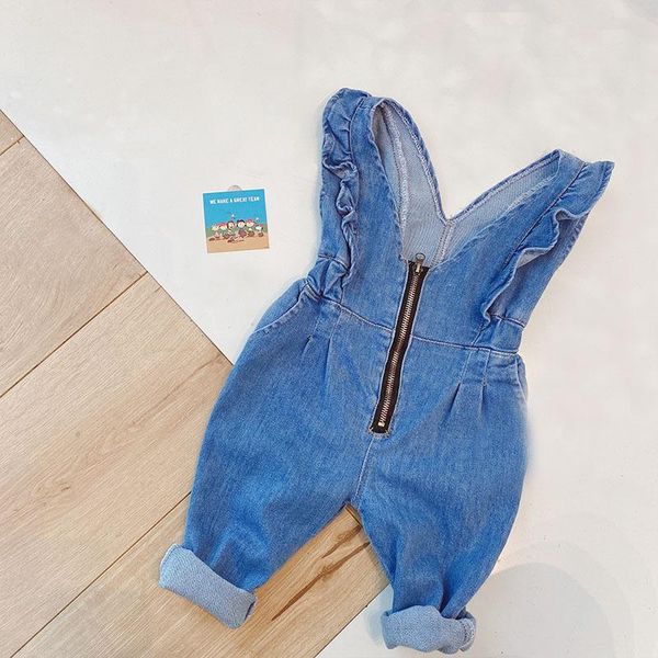 clothing sets ruffles lace romper for girl casual denim jumpsuit toddler girls bodysuit children overalls jeans outfits, White
clothing sets ruffles lace romper for girl casual denim jumpsuit toddler girls bodysuit children overalls jeans outfits, White